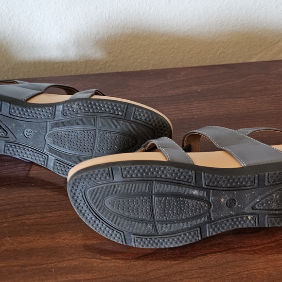 Womens orthotic arch support flip flop sandals - Picture 8 of 14